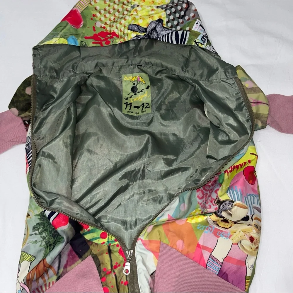 Desigual Multicolor Graphic Jacket